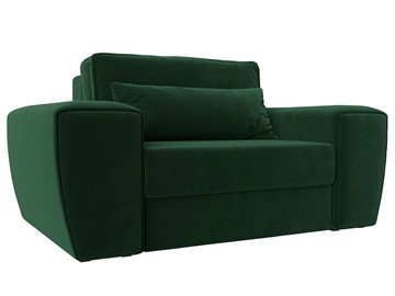 Кресло в гостиную Лига-008, Зеленый (велюр) НПБ в Вологде