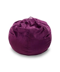 Кресло-мешок Орбита, велюр, фиолетовый в Вологде