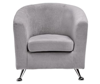 Мягкое кресло Брамс серый в Вологде