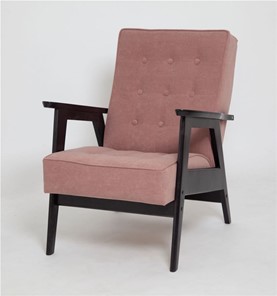 Кресло Элевуд Ретро (венге / RS 12 - розовый) в Вологде