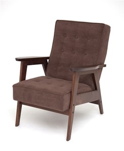 Кресло Элевуд Ретро (темный тон / RS32 - коричневый) в Вологде