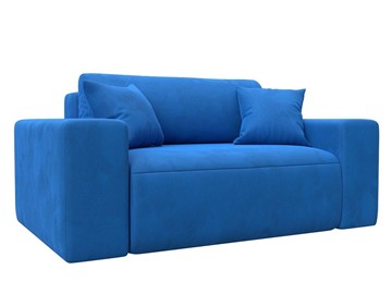 Кресло в гостиную Лига-036, Голубой (Велюр) в Вологде