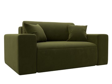 Кресло в гостиную Лига-036, Зеленый (Микровельвет) в Вологде