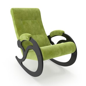 Кресло-качалка Модель 5, Verona 38 Apple Green-велюр в Вологде