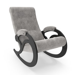 Кресло-качалка Модель 5, Verona 06 Light Grey-велюр в Вологде