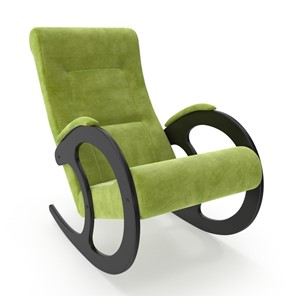 Кресло-качалка Модель 3, Verona 38 Apple Green-велюр в Вологде