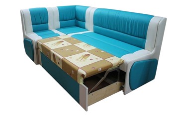 Угловой кухонный диван Квадро 4 со спальным местом в Вологде - предосмотр 2