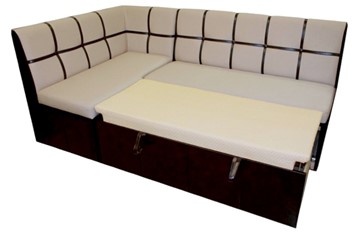 Кухонный угловой диван Квадро 5 со спальным местом в Вологде - предосмотр 1