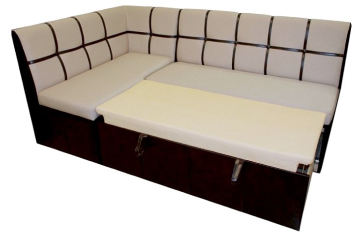 Кухонный угловой диван Квадро 5 со спальным местом в Вологде - изображение 1