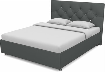 Полуторная кровать Моника 1400 с основанием (Nitro Grey) в Вологде