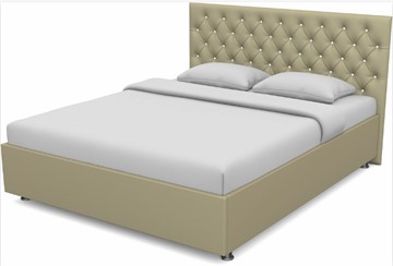 Кровать 1.5-спальная Флоренция-А 1400 с основанием (Nitro Cream) в Вологде