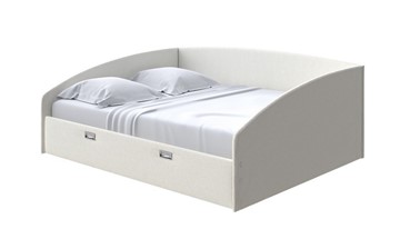 Кровать 2-спальная Bono 180х200, Искусственная шерсть (Лама Лён) в Вологде
