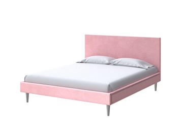 Кровать Claro 160х200, Велюр (Casa Жемчужно-розовый) в Вологде