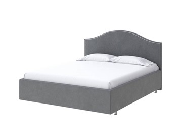 Двуспальная кровать Classic 180х200, Велюр (Monopoly Британский серый (996)) в Вологде
