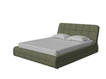 Кровать спальная Corso-6 140x200, Искусственная шерсть (Лама Авокадо) в Вологде