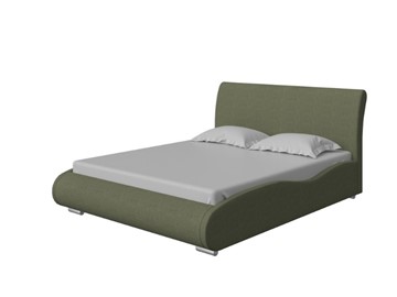 Кровать в спальню Corso-8 Lite 140x200, Искусственная шерсть (Лама Авокадо) в Вологде