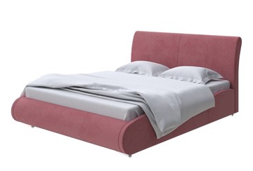 Кровать в спальню Corso-8 Lite 140x200, Велюр (Ultra Багряный) в Вологде