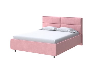 Кровать Pado 160х200, Велюр (Casa Жемчужно-розовый) в Вологде