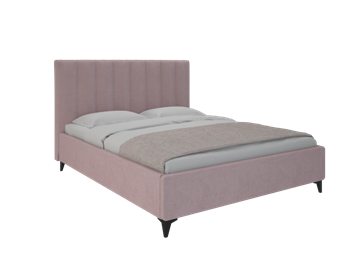 Кровать 2-спальная с подъемным механизмом Боринское Венеция 1600, Розовый в Вологде