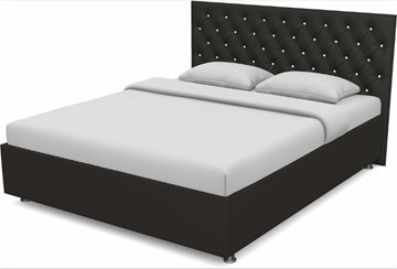 Двуспальная кровать Флоренция-А 1600 с основанием (Nitro Brown) в Вологде