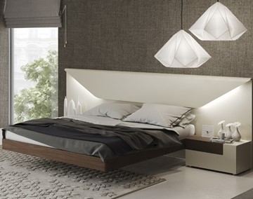 Кровать полуторная Elena с подсветкой (160x200) в Вологде