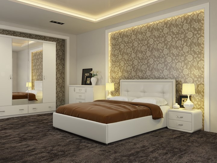 Кровать спальная Adele размер 180*200 с основанием в Вологде - изображение 2