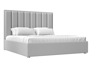 Кровать с механизмом Афродита 160, Белый (Экокожа) в Вологде