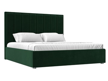 Кровать с механизмом Афродита 160, Зеленый (Велюр) в Вологде