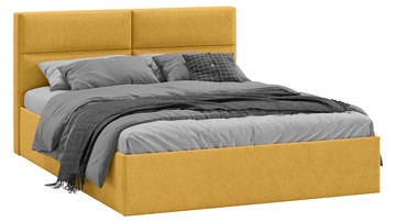 Двуспальная кровать с механизмом ТриЯ Глосс Тип 1 (Микровелюр Wellmart Yellow) в Вологде