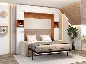 Кровать-шкаф с диваном DetalMaster Аделина 1600х2000 в Вологде