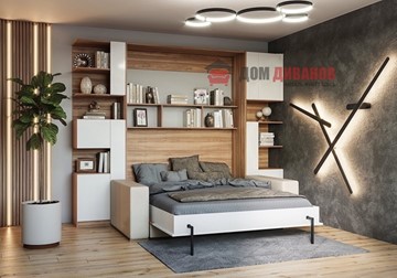 Кровать-шкаф с диваном DetalMaster Дина, 1600х2000 в Вологде