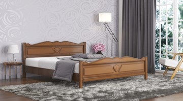 Спальная кровать СВ-Стиль Венеция 160*195 с основанием в Вологде
