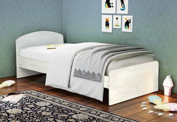 Кровать 1-спальная 900х2000 со средником и низкой ножной спинкой в Вологде