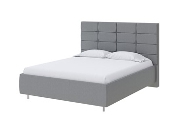 Спальная кровать Shapy 90х200, Рогожка (Savana Grey (серый)) в Вологде
