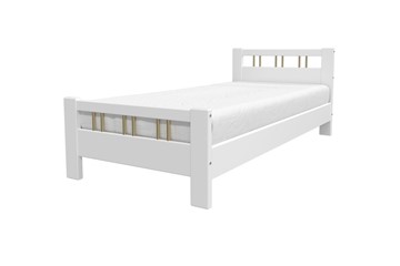 Спальная кровать Вероника-3 (Белый Античный) 90х200 в Вологде