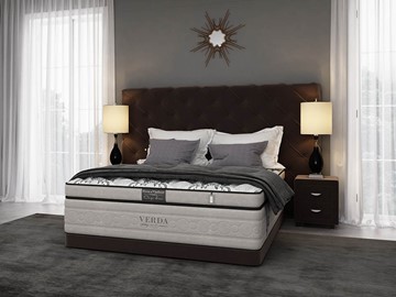Спальная кровать Style/Basement 160х200, Флок (Велсофт Спелая слива) в Вологде