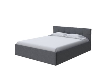 Кровать в спальню Domo Plus 140х200, Рогожка (Savana Grey (серый)) в Вологде