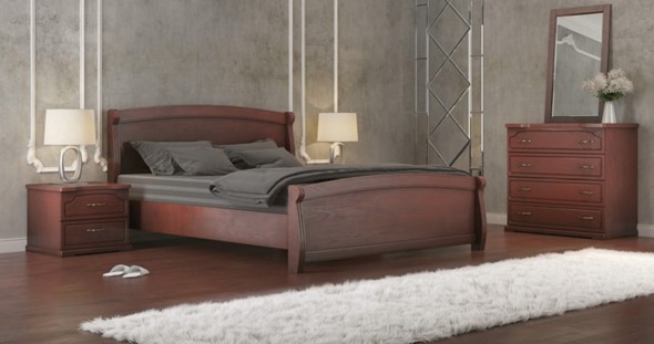 Кровать 1.5-спальная Магнат 140*190 с основанием в Вологде - изображение