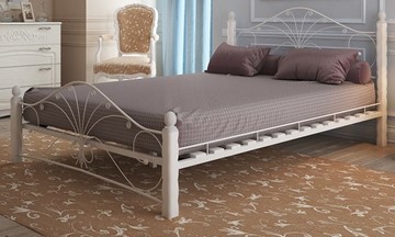 Кровать спальная Фортуна 1, 1600, белый/белый в Вологде