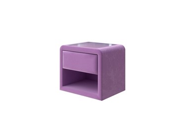 Тумба Cube 52х41, Велюр (Shaggy Lilac) в Вологде