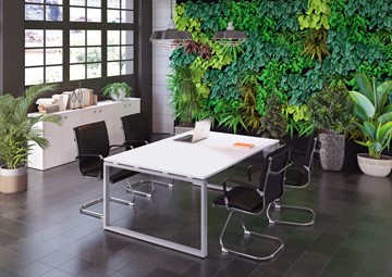 Набор мебели в офис Metal System Style (Серый/Белый) в Вологде