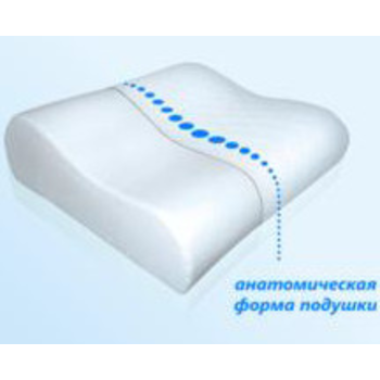 Подушка ортопедическая М Память 50х38 в Вологде - изображение