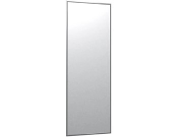 Настенное зеркало в спальню Сельетта-5 глянец серебро (1500х500х9) в Вологде