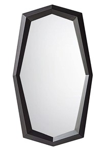 Зеркало навесное S052 черный матовый в Вологде