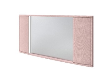 Зеркало прямоугольное Vittoria с подсветкой, Велюр (Ultra Розовый мусс) в Вологде