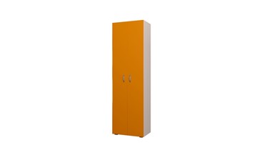 Детский шкаф 600 ДО Млечный дуб, Оранжевый в Вологде