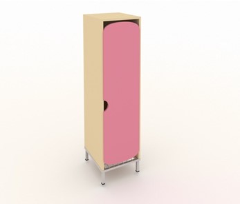 Шкаф для детской одежды МГрупп ШГС3М (Розовый) в Вологде