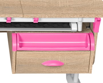 Тумба с выдвижным ящиком Tumba 8 ТСН 07 (для СУТ 25, СУТ 43, СУТ 62, СУТ 63), Дуб сонома/Розовый в Вологде