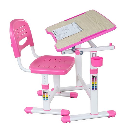Растущая парта и стул Piccolino II Pink в Вологде - изображение 3