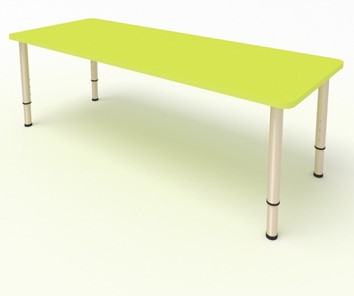 Детский стол 2-местный  (по одну сторону столешн.) СДО-2 (0-3) желтый в Вологде